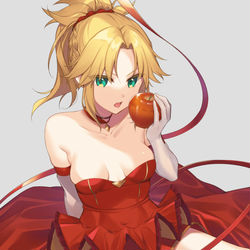 This is a pixiv picture whose title is 【skeb】モードレッド.