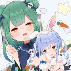 This is a pixiv picture whose title is ぺこるし.