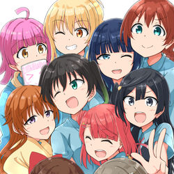 This is a pixiv picture whose title is 虹ヶ咲学園スクールアイドル同好会.