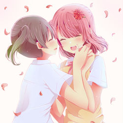 This is a pixiv picture whose title is 12話.