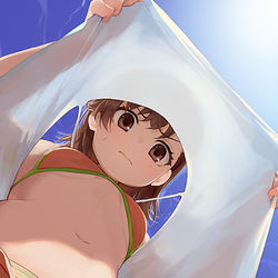 This is a pixiv picture whose title is 御坂美琴.