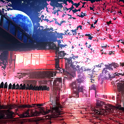 This is a pixiv picture whose title is 春夏秋冬.