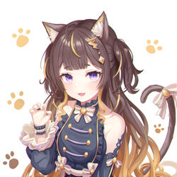 This is a pixiv picture whose title is 猫耳アーニャちゃん.