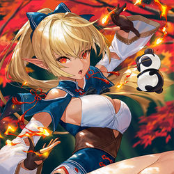This is a pixiv picture whose title is フレア.