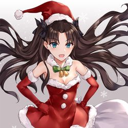 This is a pixiv picture whose title is 遠坂凛.