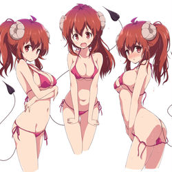 This is a pixiv picture whose title is まちカドまぞく絵まとめ2.