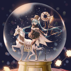 This is a pixiv picture whose title is キラキラふわふわ.
