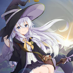 This is a pixiv picture whose title is 【魔女の旅々】イレイナ.