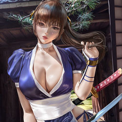 This is a pixiv picture whose title is Kasumi かすみ.