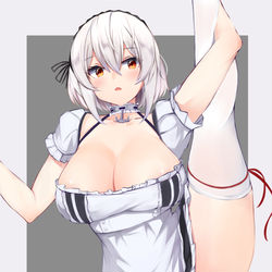 This is a pixiv picture whose title is I字バランスシリアス.