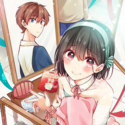This is a pixiv picture whose title is おとつく1周年&2020年ありがとうございました！.