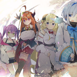 This is a pixiv picture whose title is ４期生.