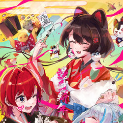 This is a pixiv picture whose title is 𝑯𝑨𝑷𝑷𝒀 𝑵𝑬𝑾 𝒀𝑬𝑨𝑹!!.