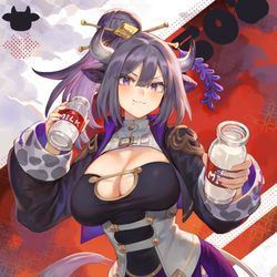 This is a pixiv picture whose title is 丑年ちゃん.