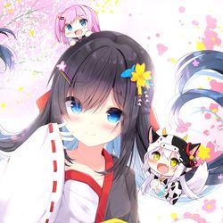 This is a pixiv picture whose title is あけおめ。.