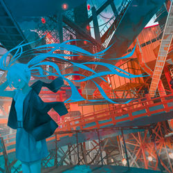 This is a pixiv picture whose title is light.
