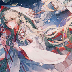 This is a pixiv picture whose title is ❉.