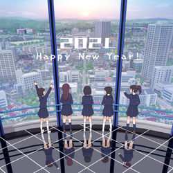 This is a pixiv picture whose title is 2021年あけましておめでとうございます.