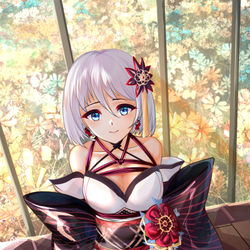 This is a pixiv picture whose title is 新年快乐.