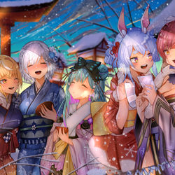 This is a pixiv picture whose title is あけましておめでとうございます！.
