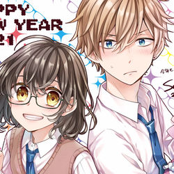 This is a pixiv picture whose title is 明けましておめでとうございます！.