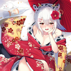 This is a pixiv picture whose title is 謹賀新年.