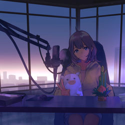 This is a pixiv picture whose title is 初日の出.