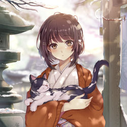 This is a pixiv picture whose title is 2021.