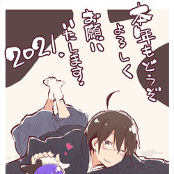 This is a pixiv picture whose title is あけましておめでとうございます。本年もよろしくお願い致します。.