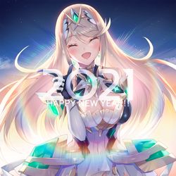 This is a pixiv picture whose title is 正月ヒカリちゃん.