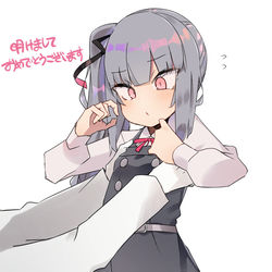 This is a pixiv picture whose title is 司令官に高い高いされる霞.