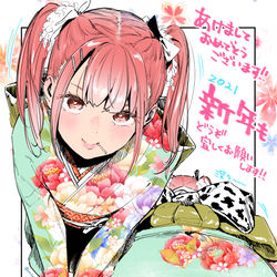 This is a pixiv picture whose title is あけましておめでとうございます！.