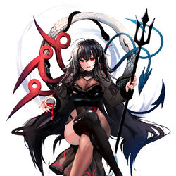 This is a pixiv picture whose title is NUE.