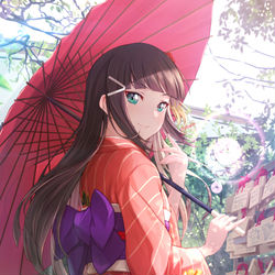 This is a pixiv picture whose title is 迎春.