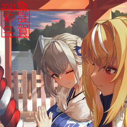 This is a pixiv picture whose title is 推しの幸せを願います.