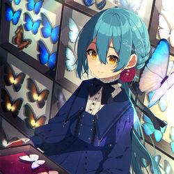 This is a pixiv picture whose title is 標本.