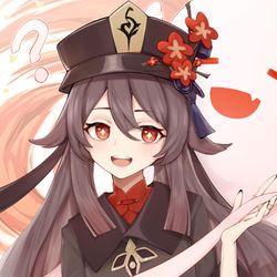 This is a pixiv picture whose title is 胡桃桃.