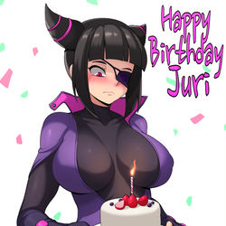 This is a pixiv picture whose title is Happy Birthday Juri!.