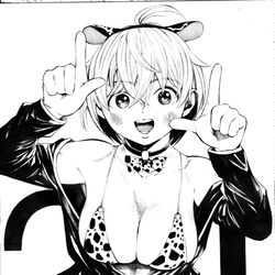 This is a pixiv picture whose title is 牛古川.