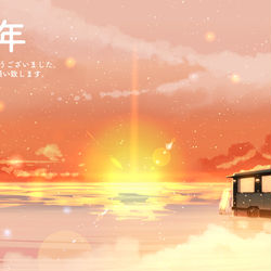This is a pixiv picture whose title is あけましておめでとうございます。.