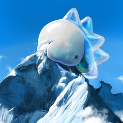 This is a pixiv picture whose title is 雪喰み.