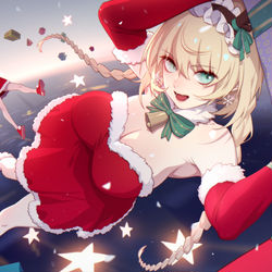 This is a pixiv picture whose title is 圣诞.