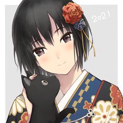 This is a pixiv picture whose title is あけましておめでとうございます.