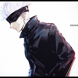 This is a pixiv picture whose title is 五条悟.