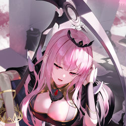 This is a pixiv picture whose title is Calliope Mori.