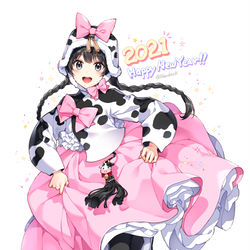 This is a pixiv picture whose title is HAPPY NEW YEAR 2021.