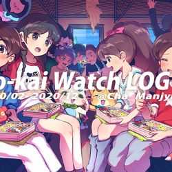 This is a pixiv picture whose title is 妖怪時計録７.