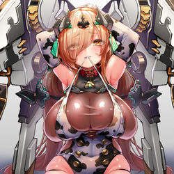 This is a pixiv picture whose title is うしさん.