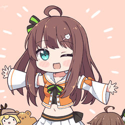 This is a pixiv picture whose title is Mamatsuri.