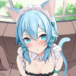 This is a pixiv picture whose title is Sinon.
